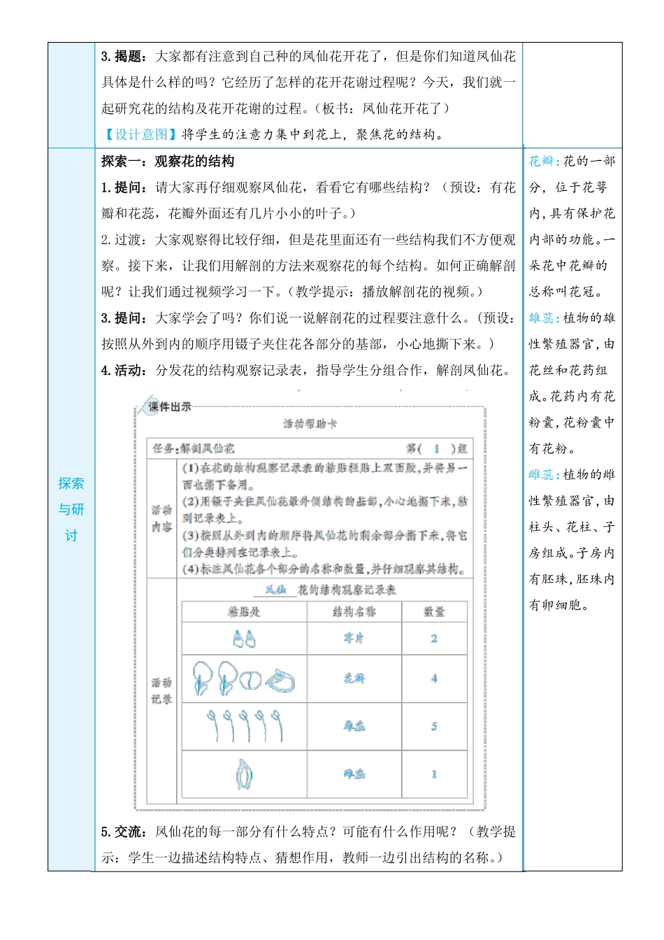 5凤仙花开花了精品教案_第2页