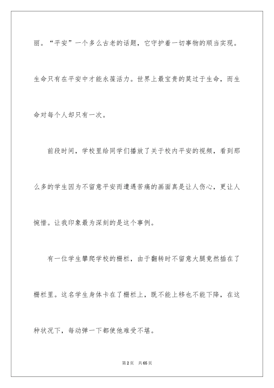 2024安全伴我行演讲稿_55_第2页