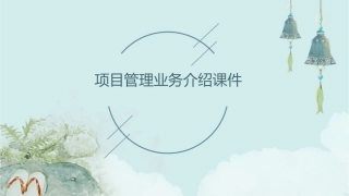项目管理业务介绍课件