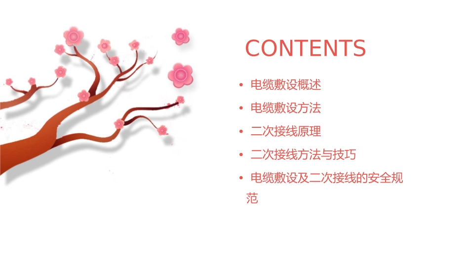 电缆敷设及二次接线课件_第2页
