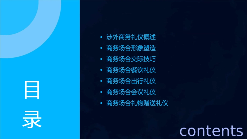 涉外商务礼仪教学课件_第2页