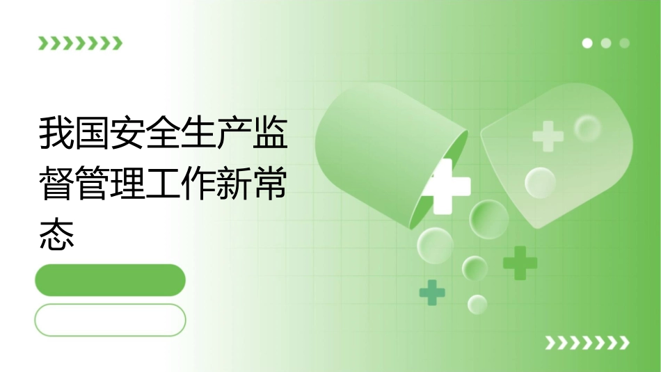 我国安全生产监督管理工作新常态课件_第1页