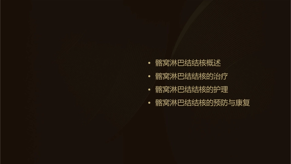 髂窝淋巴结结核护理课件_第2页