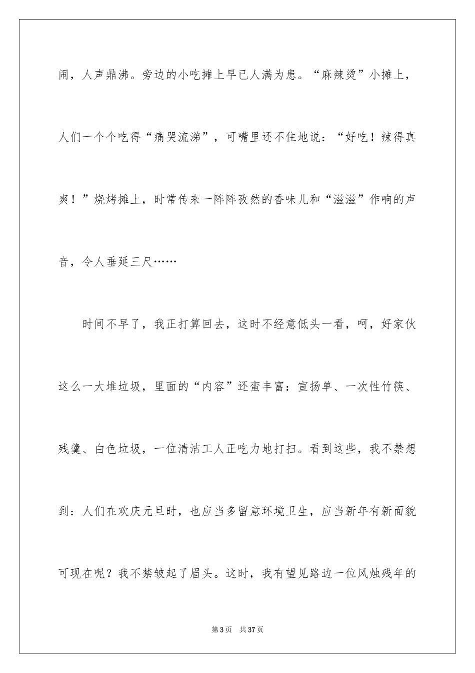 2024元旦快乐作文_2_第3页