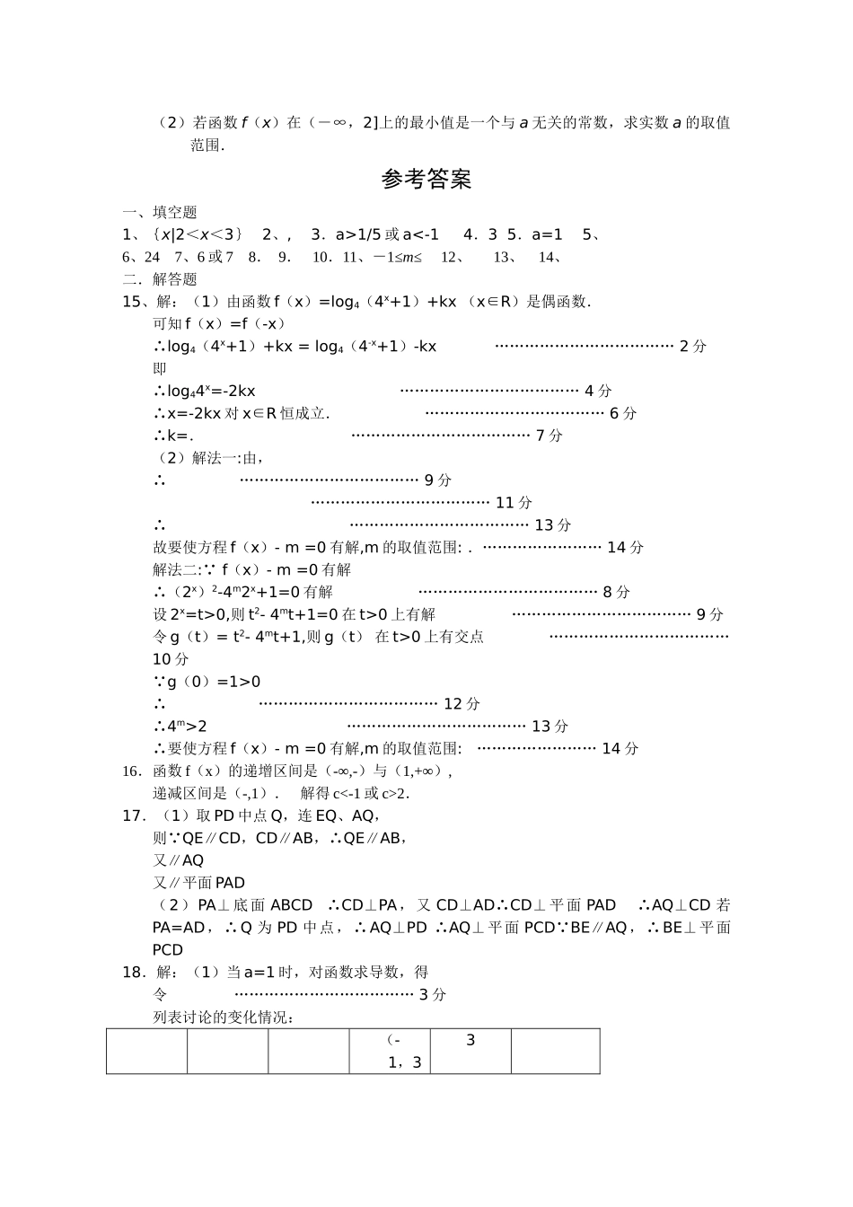 江苏省泰兴河失2011高三数学学情调查三试题苏教版 _第2页