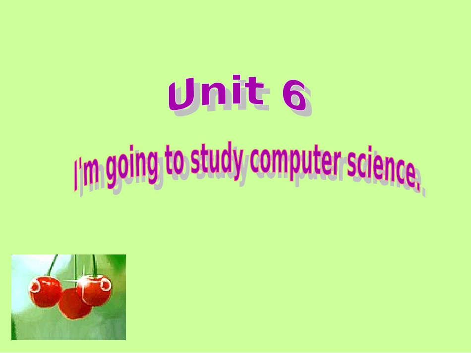 八年级上册unit6复习课件_第1页