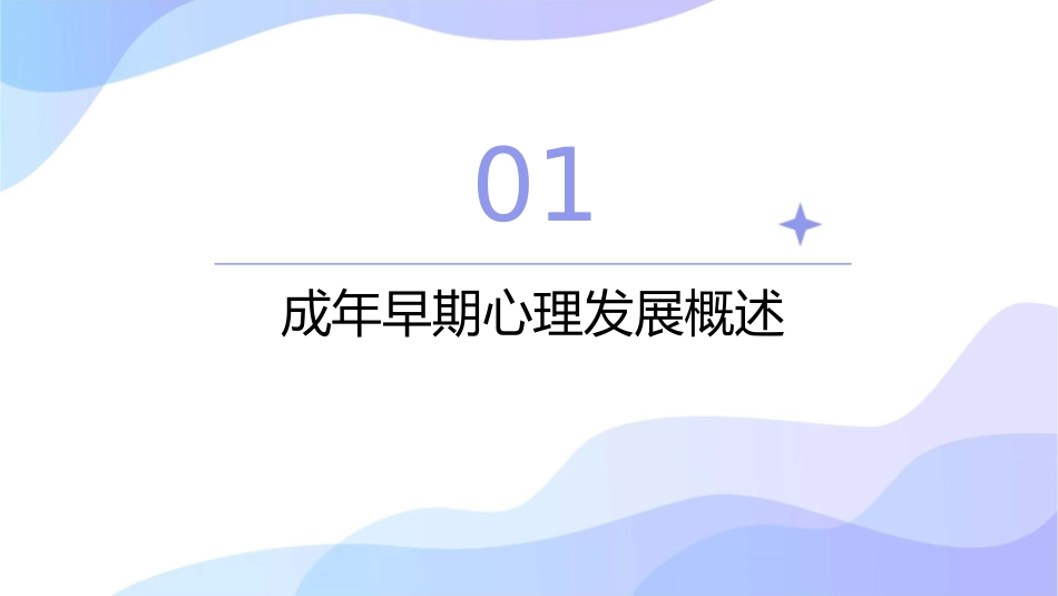 成年早期个体心理发展护理课件_第3页