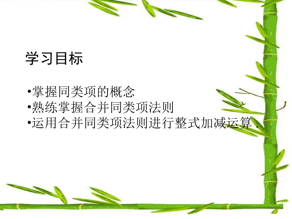 整式的加减讲课课件_第2页