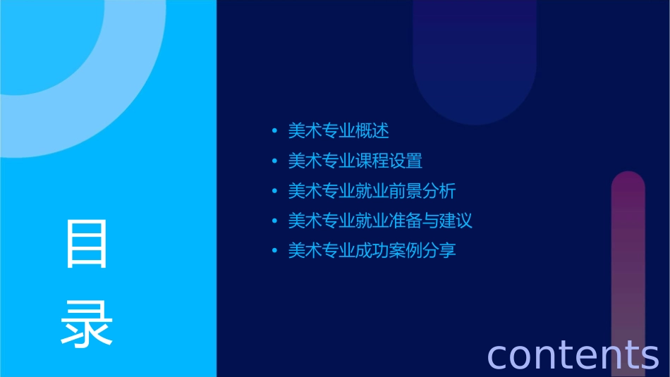 美术专业设置及就业前景分析课件_第2页
