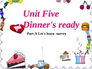 新版PEP四年级上册unit5Dinner'sreadyAlet'stalk课件（48页）