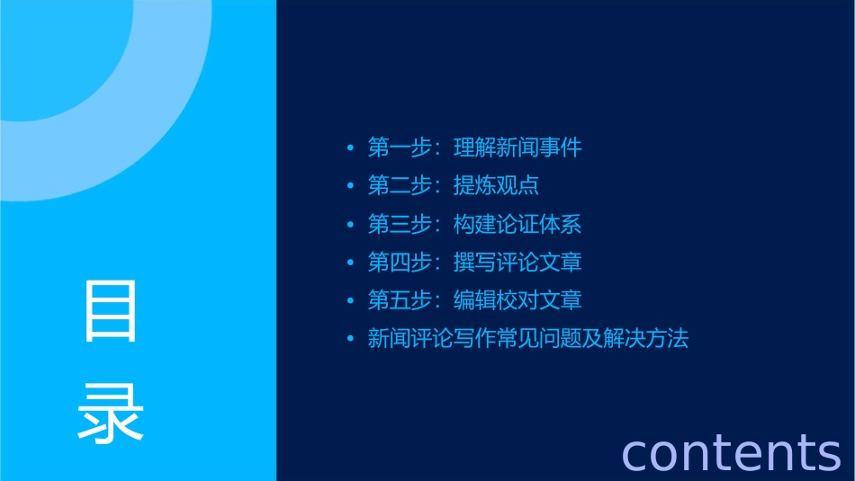 新闻评论写作五步法课件_第2页