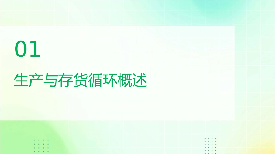 审计学生产与存货循环审计课件_第3页