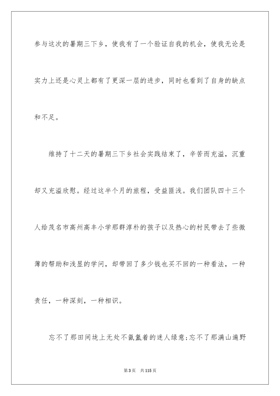 2024假期学生实践报告_10_第3页