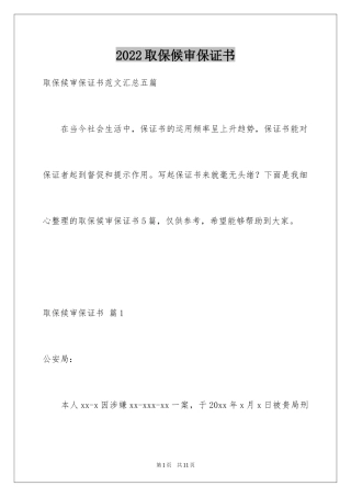 2024取保候审保证书_16