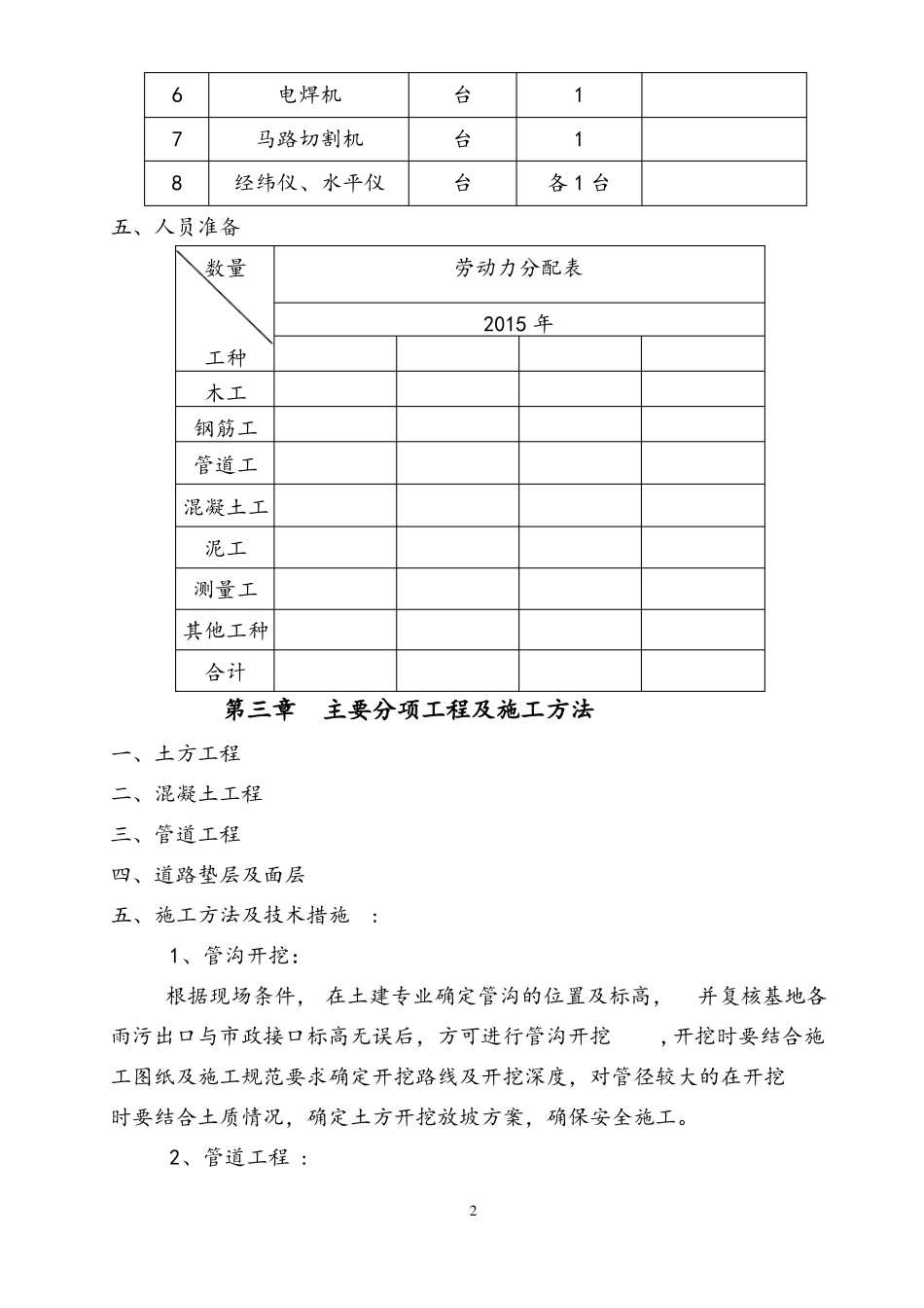 室外工程施工方案81045_第3页