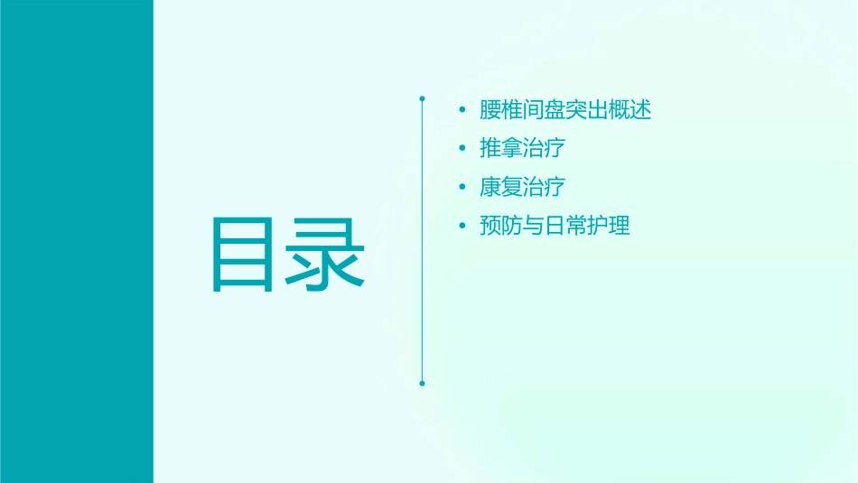 腰椎间盘突出的推拿与康复治疗_第2页