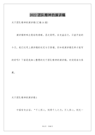 2024团队精神的演讲稿_9