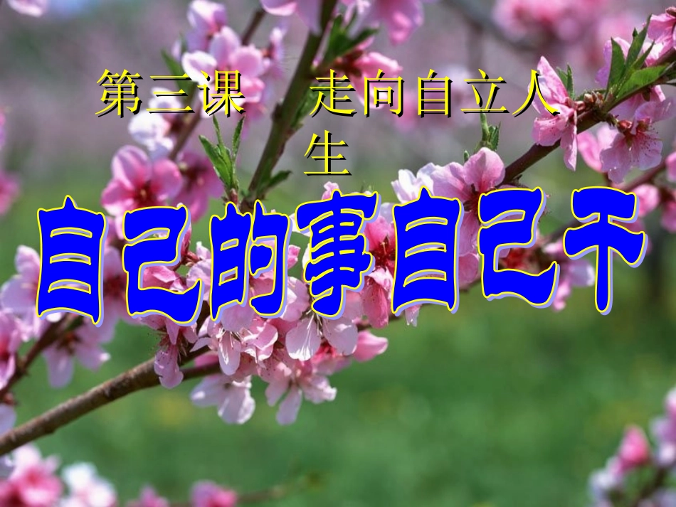 自己的事自己干 (2)_第1页