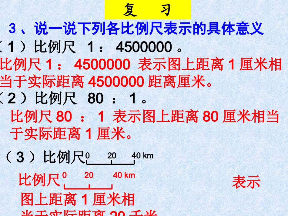 《用比例尺解决问题》上课_课件2_第3页