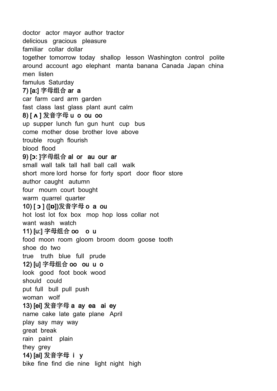 英语音标表48个_第2页