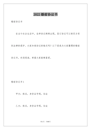 2024婚前协议书_26