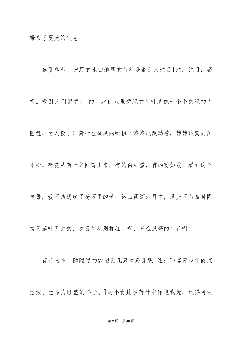 2024夏景的作文_20_第2页