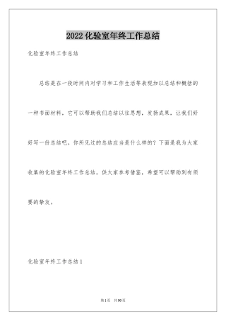 2024化验室年终工作总结_6