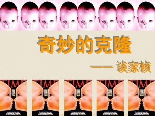 《奇妙的克隆》课件3