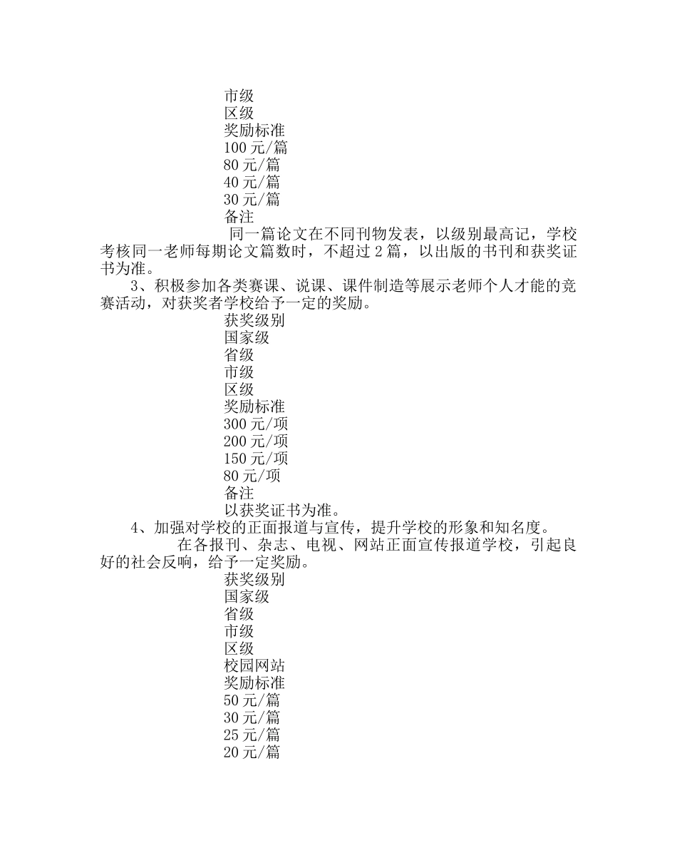 教导处范文教研工作考核实施细则 _第3页