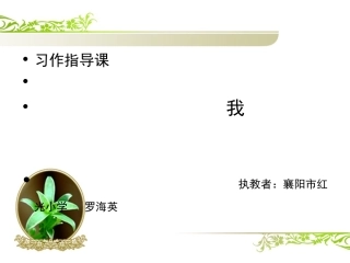 罗海英习作指导课