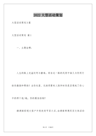 2024大型活动策划