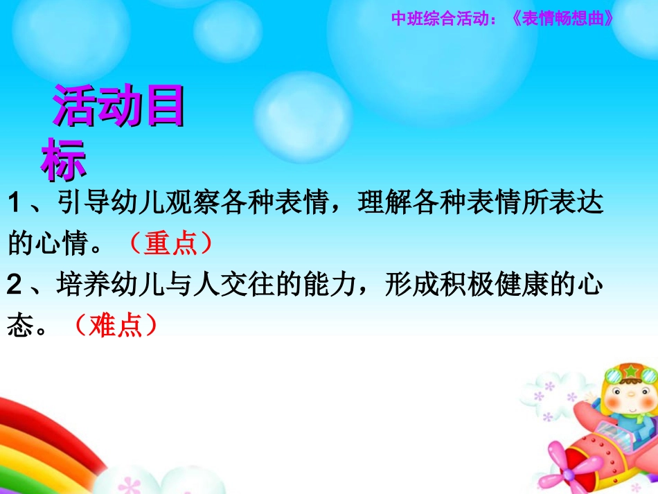《表情畅想曲》_第3页
