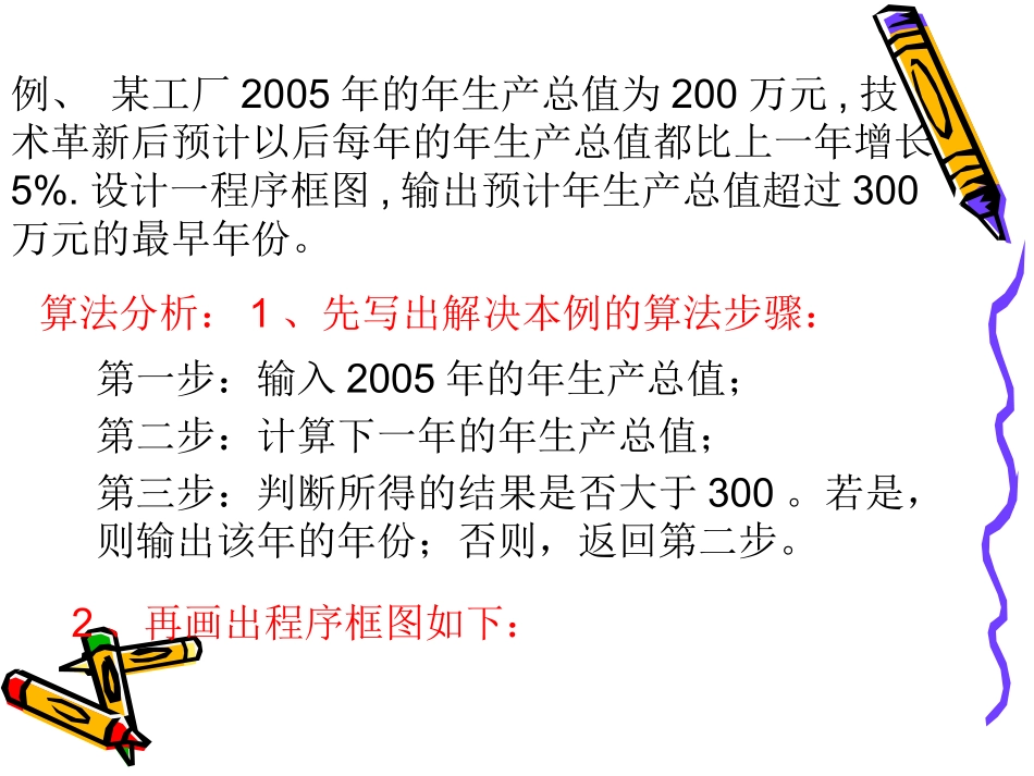&113算法的三种基本逻辑结构和框图表示习题课 (2)_第2页