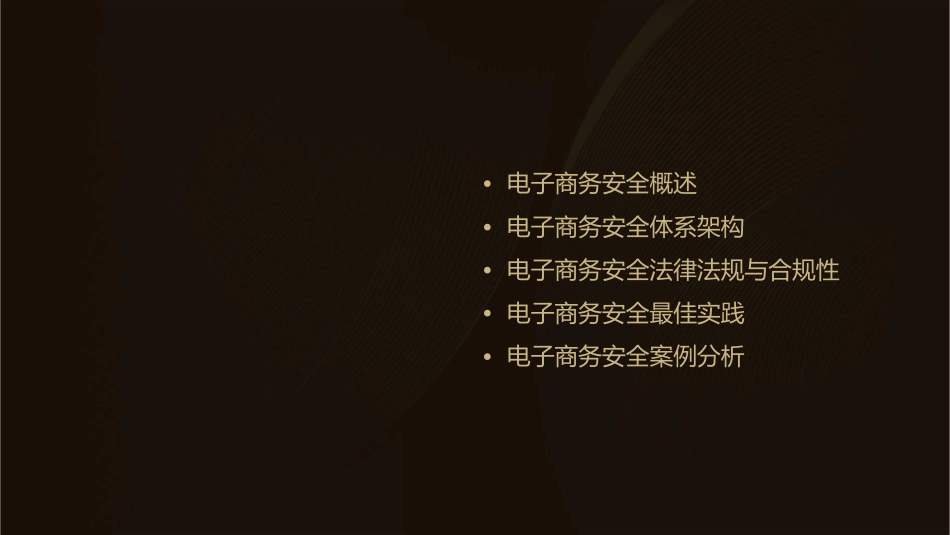 电子商务的安全体系培训讲义课件_第2页