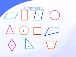 苏教版第八册认识平行四边形PPT课件1