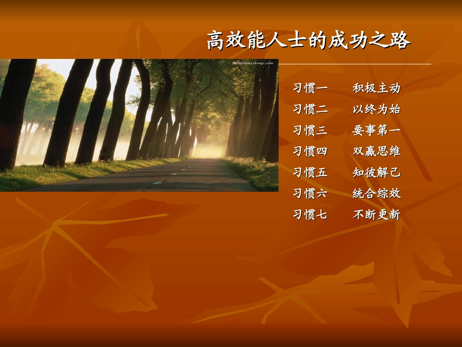 高效能人士7个习惯_第3页