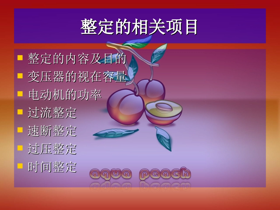 高压开关柜的整定_第2页