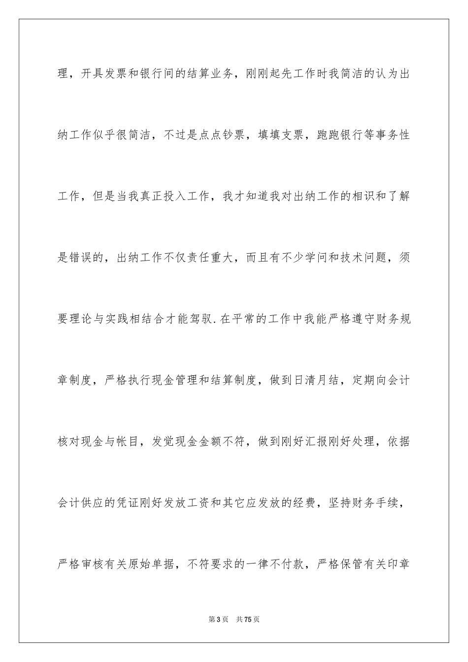 2024出纳个人年度总结_1_第3页