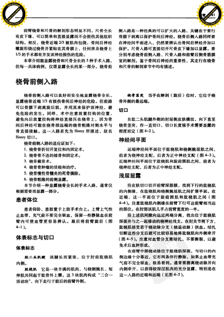 骨科手术图谱入路与解剖_邱贵兴2007译-桡骨前侧入路_第2页