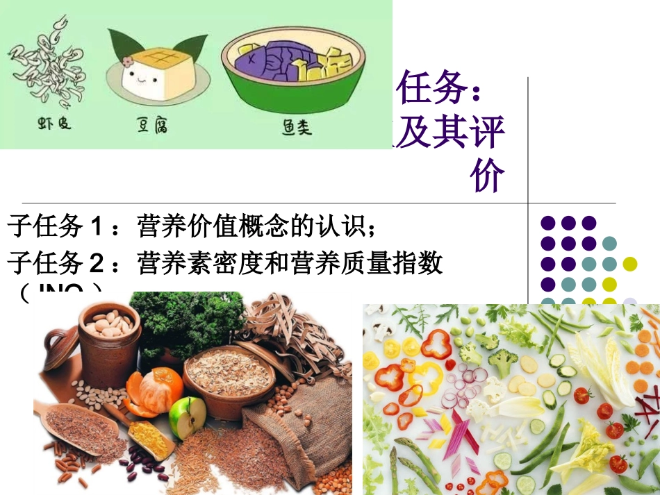 食物的营养价值评价_第1页