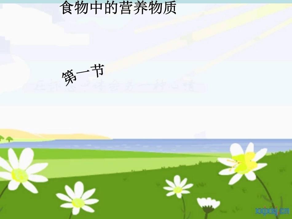 食物中的营养物质_第1页