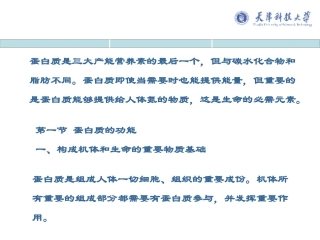 食品营养学第六章蛋白质