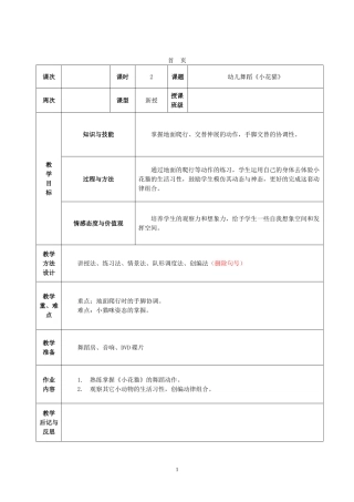 舞蹈教学——小花猫