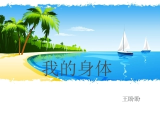 我的身体第3课时