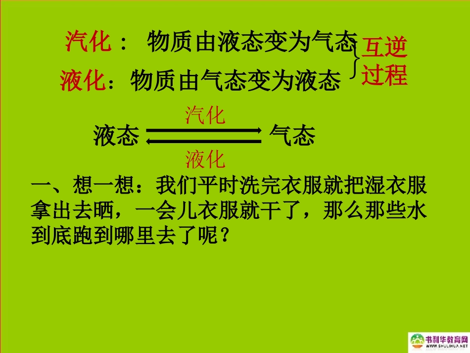 山东省阳信县第一实验学校八年级物理上册33-34液化和汽化、升华和凝华课件（新版）新人教版_第3页