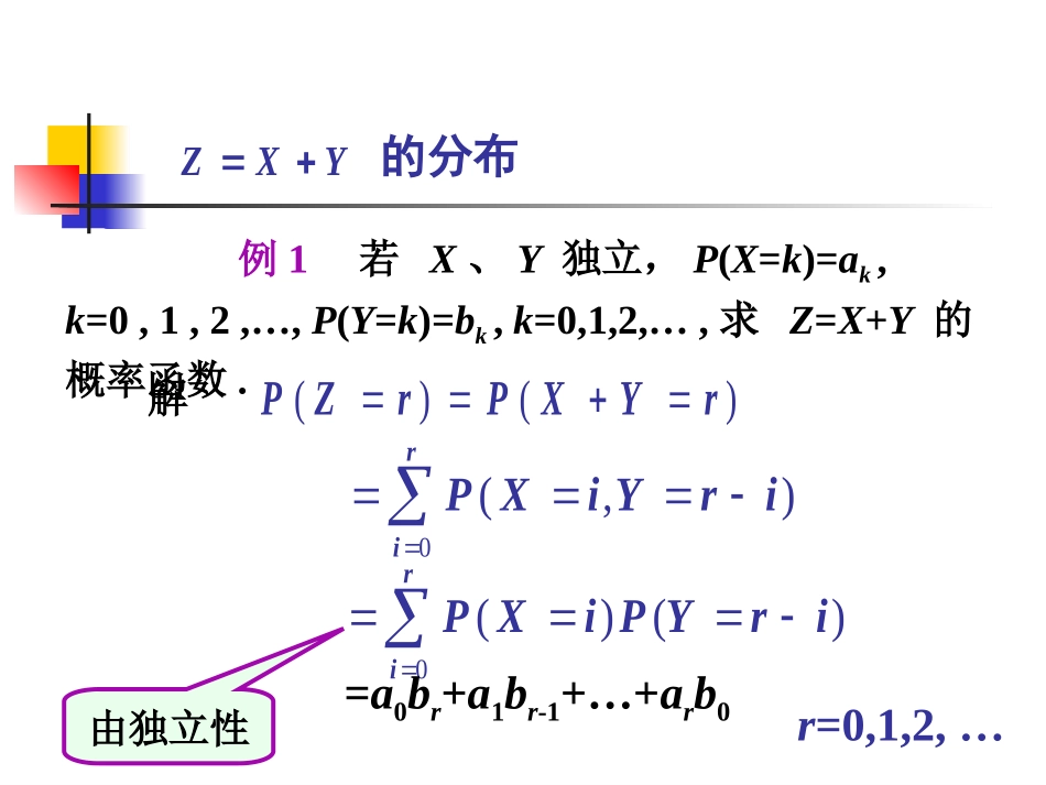 随机向量函数的分布与数学期望_第3页