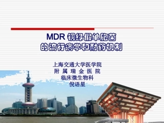 铜绿假单胞菌的流行病学和耐药机制