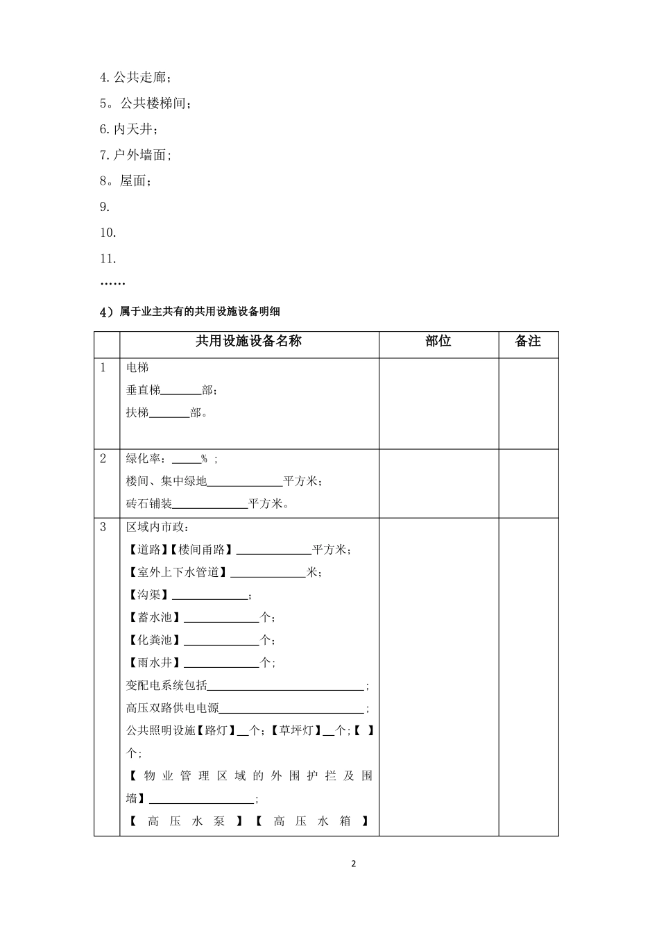商品房预售方案模板_第2页
