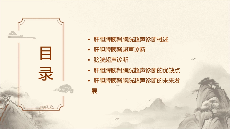 肝胆脾胰肾膀胱超声诊断课件_第2页