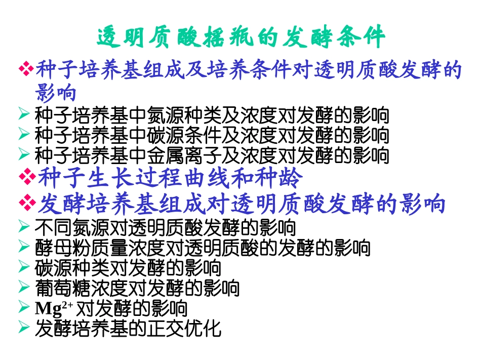 透明质酸发酵过程优化_第2页